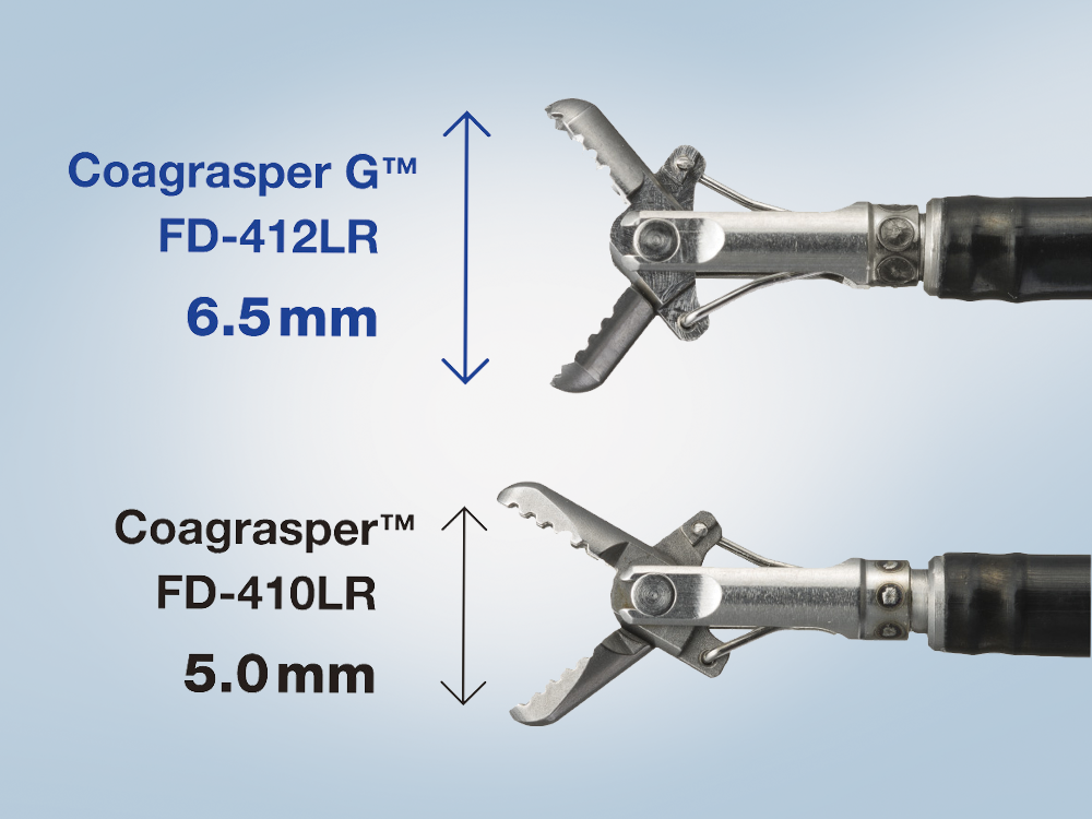 ディスポーザブル高周波止血鉗子 Coagrasper G|製品情報|オリンパス